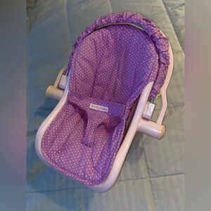 American Girl Pink Polka Dot Doll Carrier